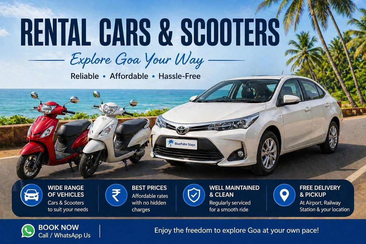Rental cars and scooters