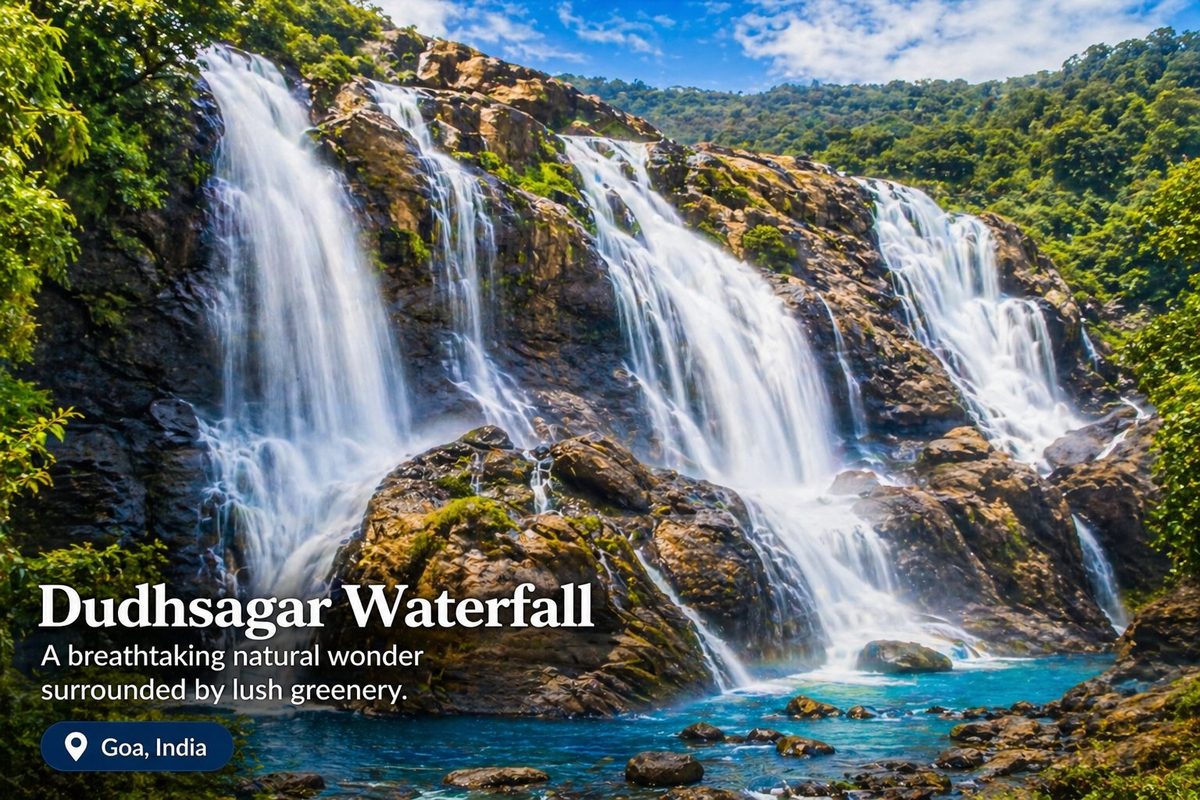 Dudhsagar waterfall