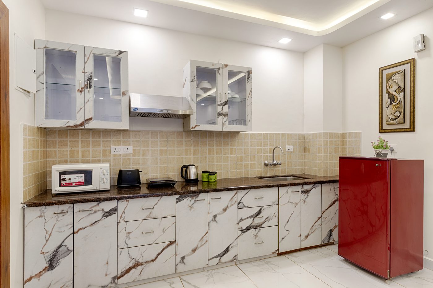 Marble kitchen